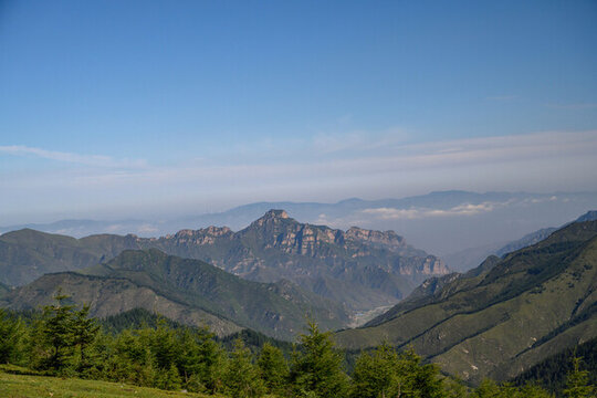 五臺山高山山峰
