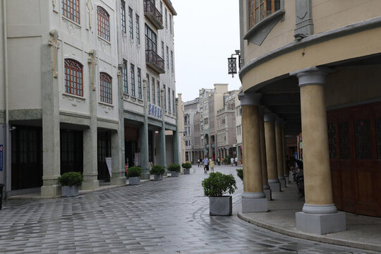 歐洲建筑街景