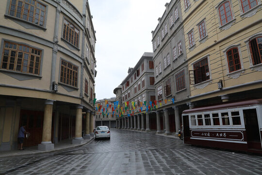 歐洲建筑街景