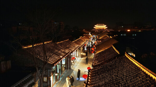 東關(guān)街航拍