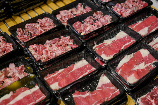 烤肉食材新鮮生鮮牛肉美食