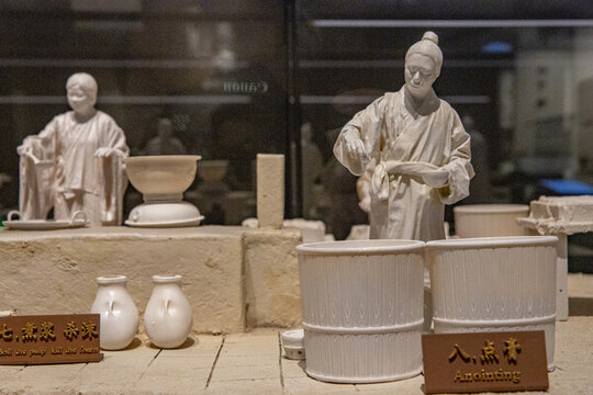古代豆腐作坊場(chǎng)景