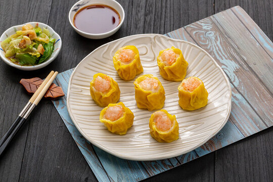 蝦仁燒麥