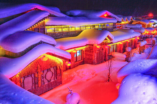 雪鄉(xiāng)風(fēng)光