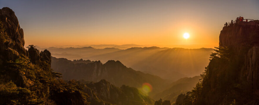 黃山日出