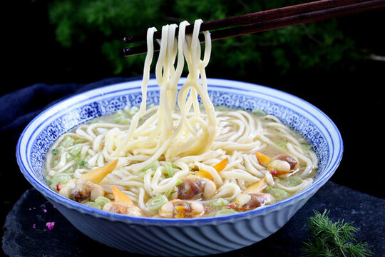 蕓豆蜆子面