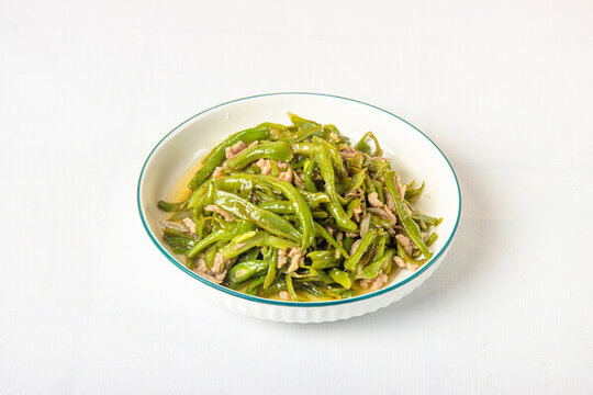 四季豆肉絲