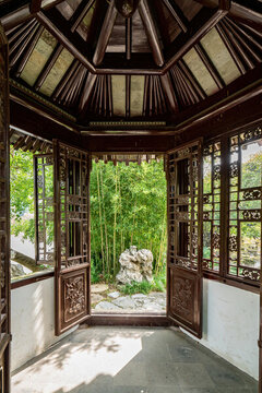 江南園林亭臺(tái)樓閣古建筑