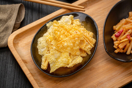 油炸腐竹