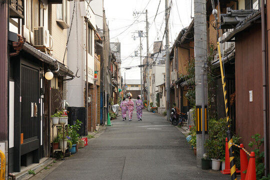 日本京都春季