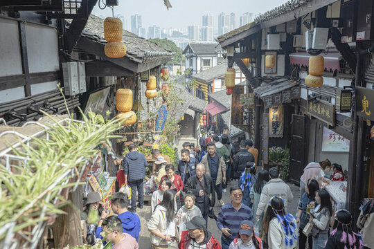 磁器口古鎮(zhèn)