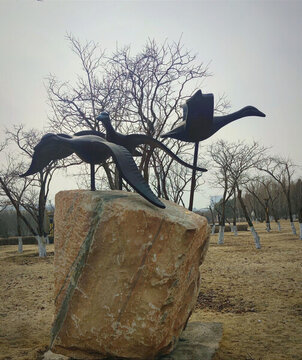 公園雕塑