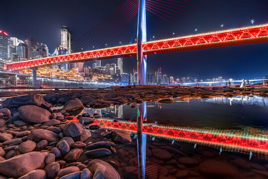 重慶北濱路夜景