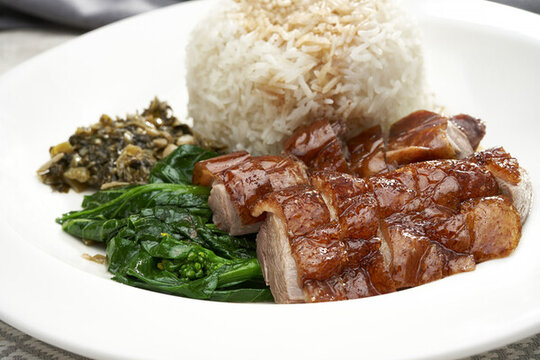 燒鵝飯
