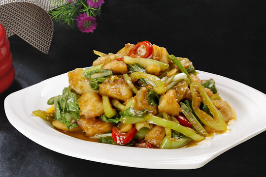 小白菜燴土豆