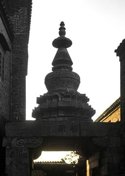 昭關(guān)石塔