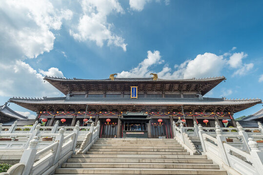 寧波溪口古建筑寺廟