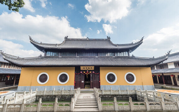 寧波溪口古建筑寺廟