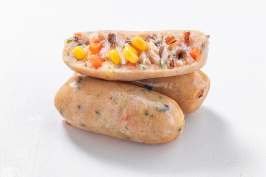 膳食蔬菜烤腸
