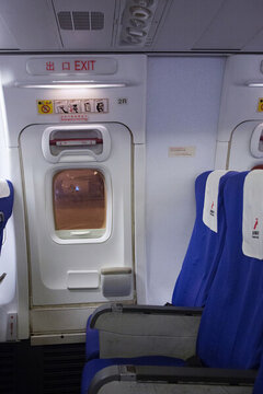 波音737飛機(jī)客艙和緊急出口