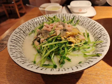 豆苗湯