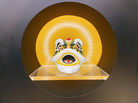 室內(nèi)裝飾品獅子頭