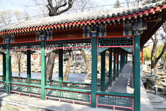 古建筑長廊