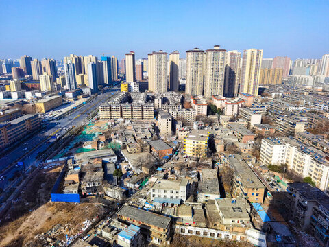 西安居民樓全景大圖