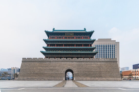 山西省太原市五一廣場(chǎng)景觀