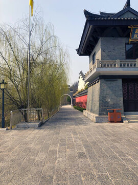 中式寺廟古建筑