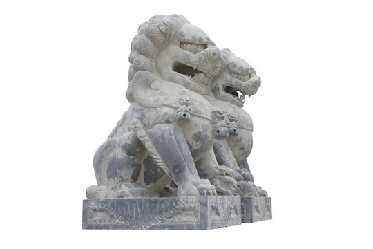 石頭獅子高清圖
