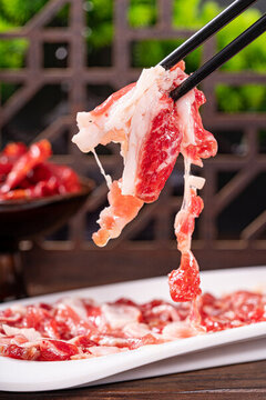 手切鮮牛肉