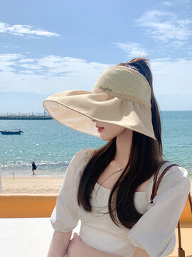海邊美女