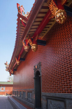 東坂應(yīng)興宮外墻掠影
