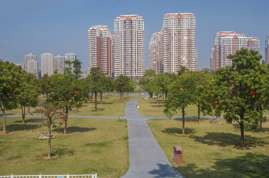 漳州湘橋湖公園綠化景觀