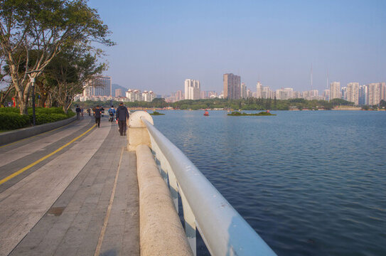 海滄灣公園休閑漫道