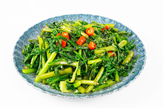 清炒茼蒿