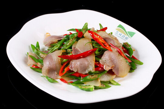 尖椒炒臘肉