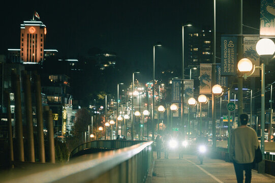 夜間街道