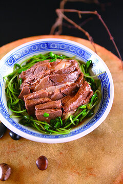 扒羊肉條
