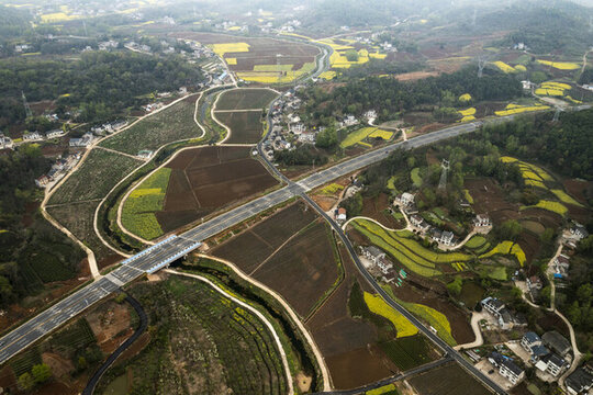 宜都雙城路航拍