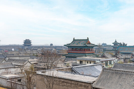山西省太原市太原古縣城景觀