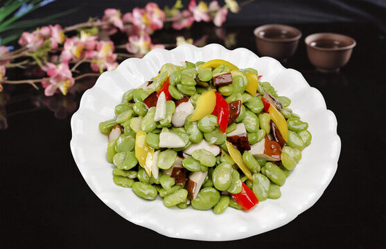 三丁蠶豆米