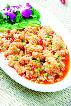 酸辣魷魚(yú)卷