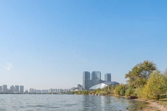 中國沈陽渾河五里河公園