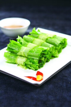 麻醬油麥菜