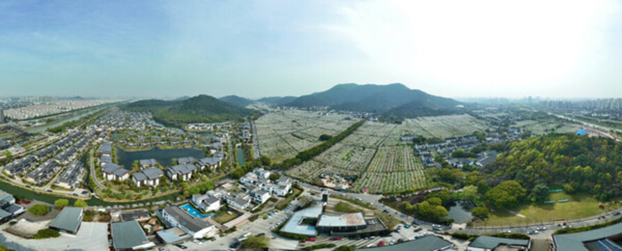 樹山生態(tài)村全景