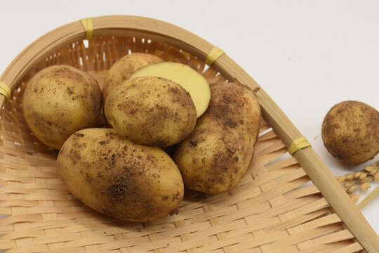 剛挖的土豆