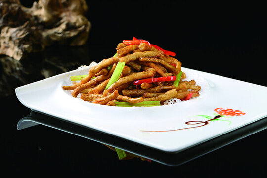 烹汁茶樹菇