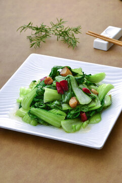 熗炒小油菜